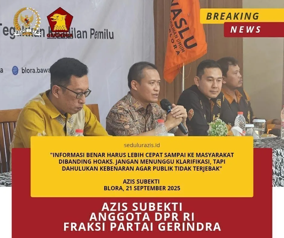 Perang Kognitif di Blora, Aziz Subekti Ingatkan Demokrasi Bisa Direbut dari Akar Pikiran